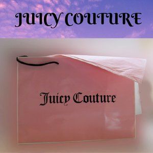JUICY COUTURE X LARGE HANDBAG PURSE PINK GIFT BAG